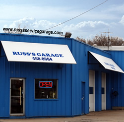 russ's garage - image